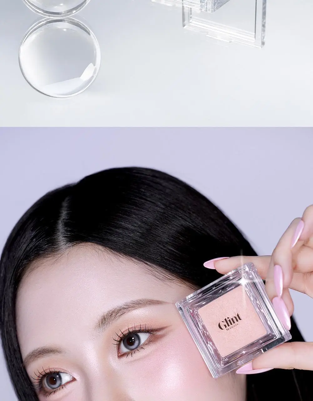 [1등 아이돌 하라] 글린트 하이라이터 기획 (+듀얼 브러쉬/블러셔 레이어링) 상세페이지 10